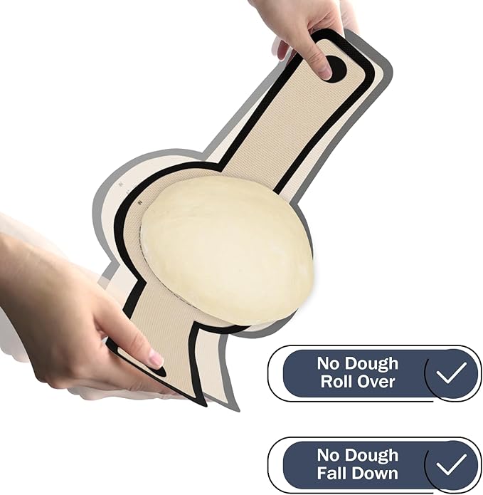 Silicone Bread Sling for Dutch Oven, 2 PCS Non-Stick & Easy Clean Reusable Silicone Bread Baking Mat with Long Handles, Easy to Transfer Sourdough Bread (Oval and Round, Black)