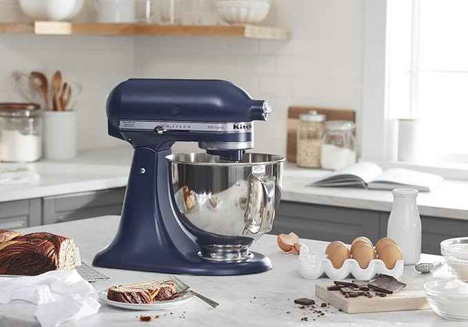 Artisan 5 Quart Tilt-Head Stand Mixer - KSM150PS, Ink Blue