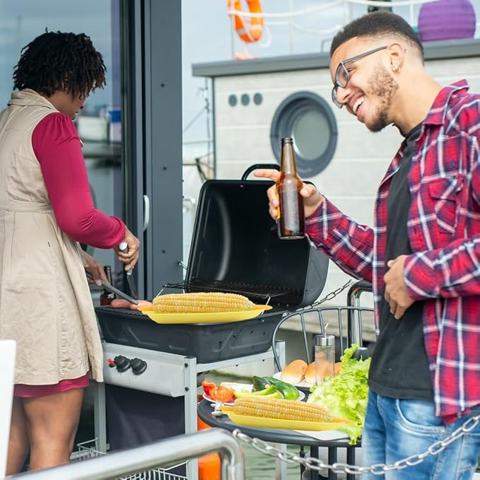 Corn Dishes and Holders - 16 Pack Holders, 8 Pack Dishes - Stainless Steel, Perfect for Corn on the Cob