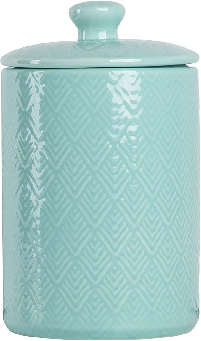 10 Strawberry Street CAN BLU Kitchen Canister Set, Set of 3, Marquis Blue