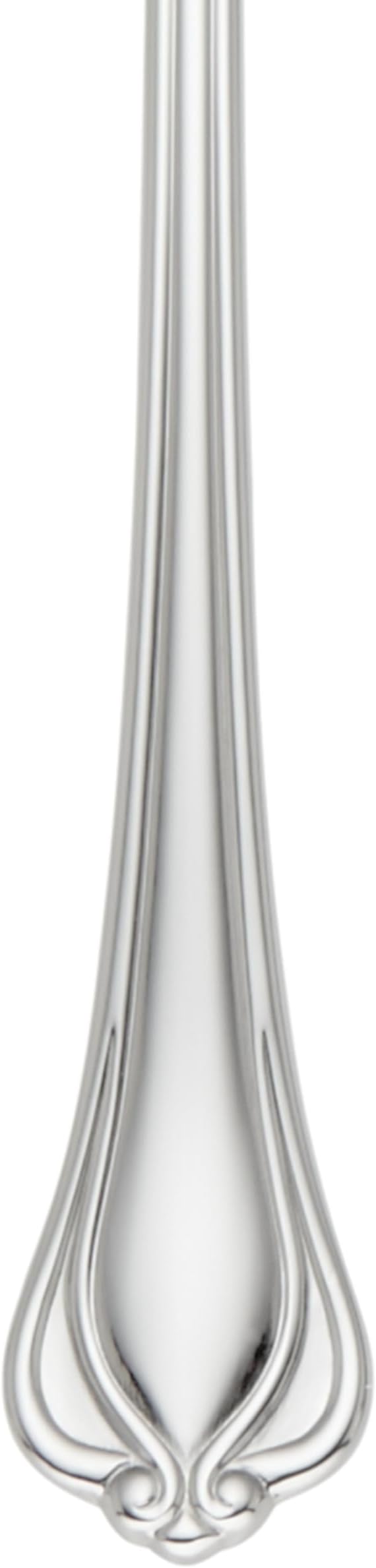 Lenox Silverware Set For 12, Alcott 89-Piece Flatware Set with Serving Utensils, Service For 12, 18/10 Stainless Steel, Mirror Finish, Dishwasher Safe, Knives Spoons and Forks (Silver, 89 Piece)