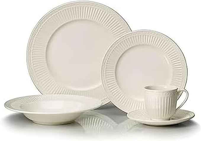 Mikasa Italian Countryside 40-Piece Dinnerware Set, Service for 8