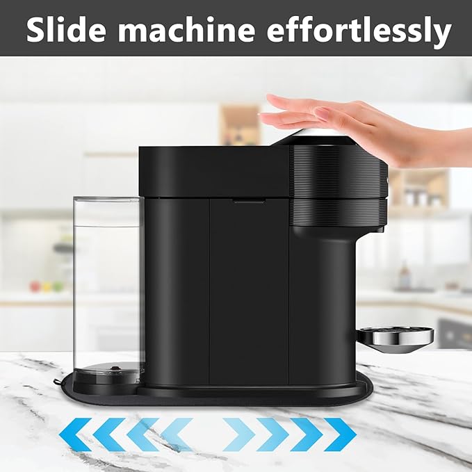 Sliding Pad for Ninja Single Serve Coffee Maker PB051 & PB055, Anti-slip Base Design Is Not Easy to Move, Convenient Storage Strap Design, Ideal Gift for Mom