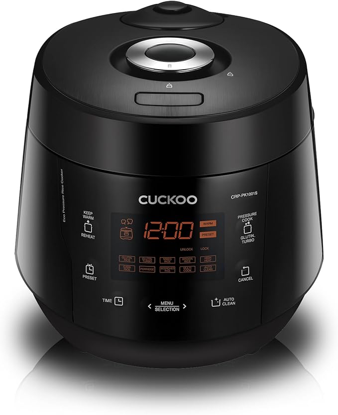 CUCKOO 10-Cup Pressure & 6-Cup Micom Rice Cookers | Multiple Menu Options | Made in Korea