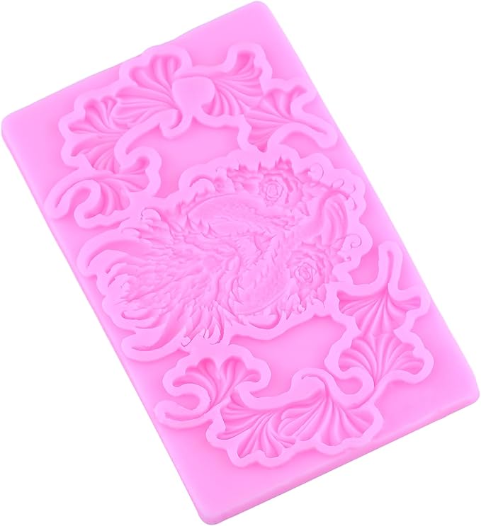Dragon Silicone Molds Dragon Fondant Candy Chocolate Mold For Cake Decoration Cupcake Topper Polymer Clay Gum Paste Set Of 4