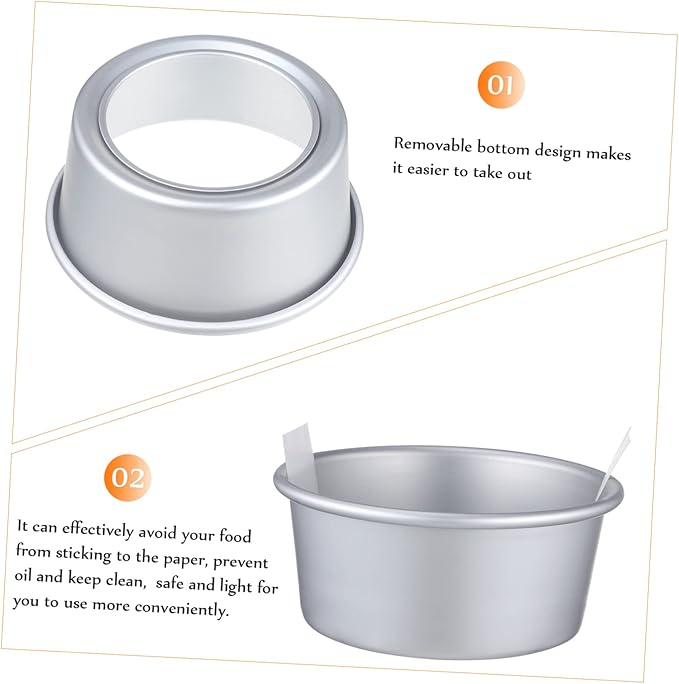 DECHOUS Baking Pans Nonstick Cake Molds Cake Liners Tin Baking Utensils Dishes for Oven