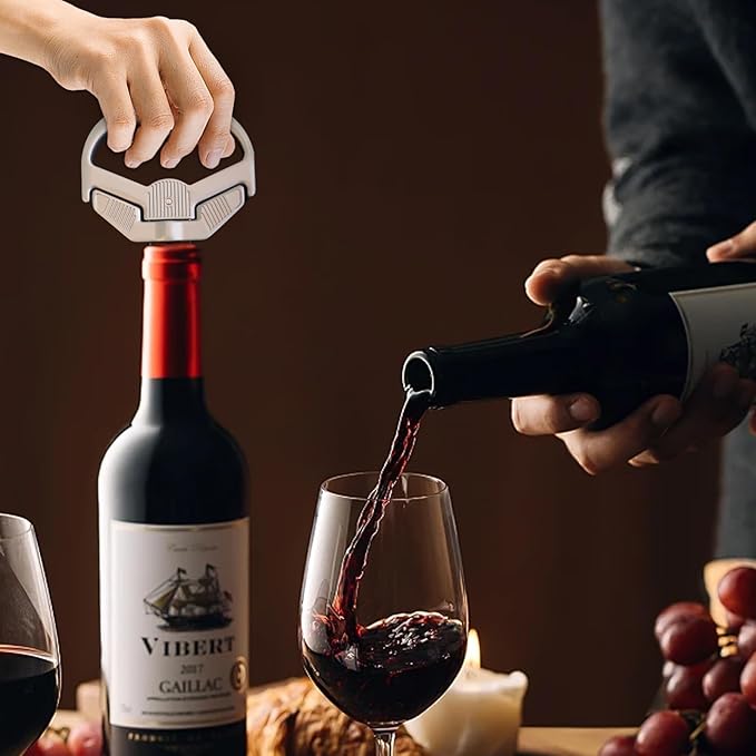 3 in 1 Ah So Two Prong Wine Opener & Cork Remover,It Can Remove The Older and Fragile Wine Corks so Easy for Connoisseurs to Uncork (classic)