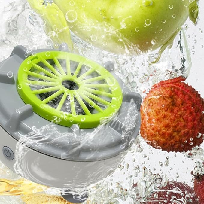 Fruit and Vegetable Washers,Portable Electric Fruit and Vegetable Washing Machine, Fruit Purifier Clean Fresh Produce in Water, Waterproof Fruit, Vegetable, Meat and Tableware Cleaner