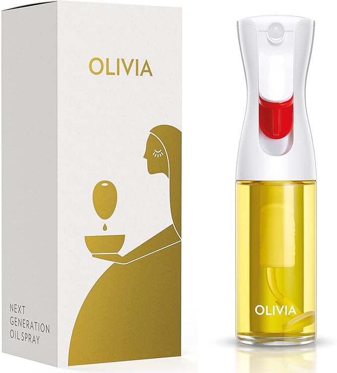 FLAIROSOL OLIVIA 130ML and 200ML Oil Sprayer for Cooking, Glass Olive Oil Sprayer