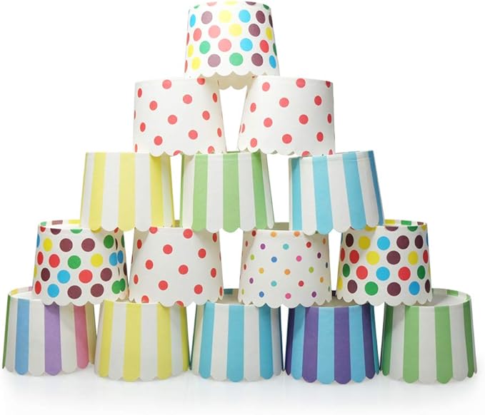 Large Paper Cake Baking Cup Cupcake Muffin Cases diameter 6cm,Set of 500