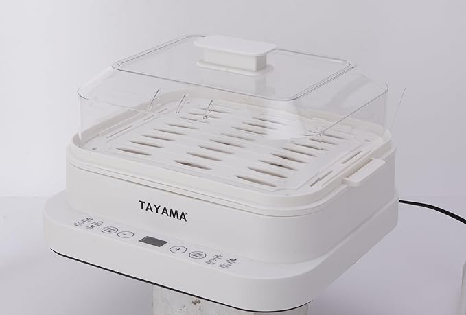 Tayama 3-Tier Electric Food Steamer 24-Liters/Qts.