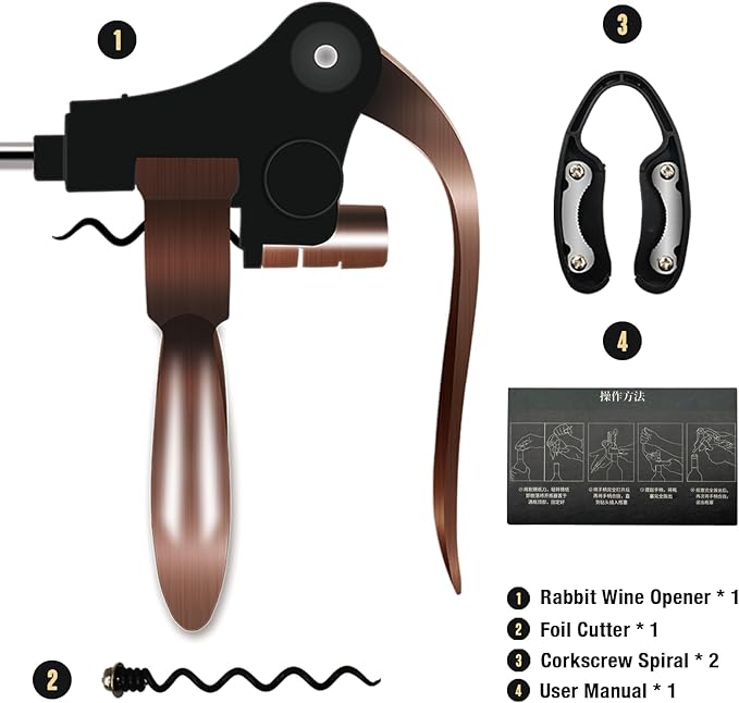 Wine Opener Set Corkscrew Wine Bottle Opener Gift Box Wine Accessories