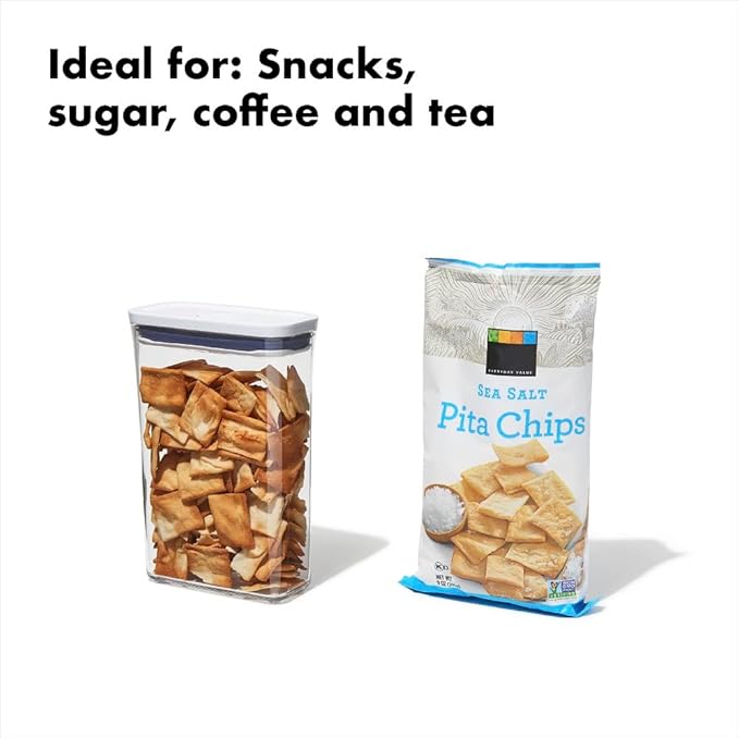 OXO Good Grips POP Container - Airtight Food Storage - 1.9 Qt for Snacks, Sugar and More
