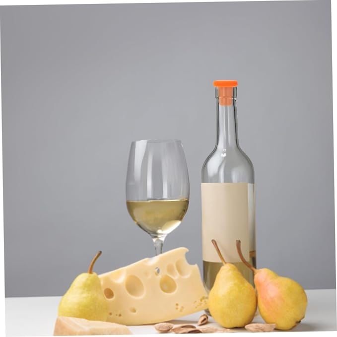 OUNONA 3sets Wine Bottle Stoppers Silicone Seal for Wine Reusable Bottle Stopper for Enthusiasts 6pcs*3