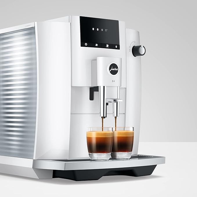 Jura E4 Automatic Coffee Machine Bundle with CLEARYL Smart+ Filter