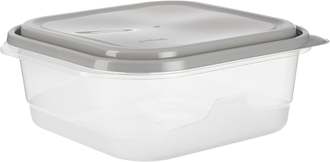 GoodCook EveryWare Extra Large Square Food Storage Container, 2 Pack, BPA Free