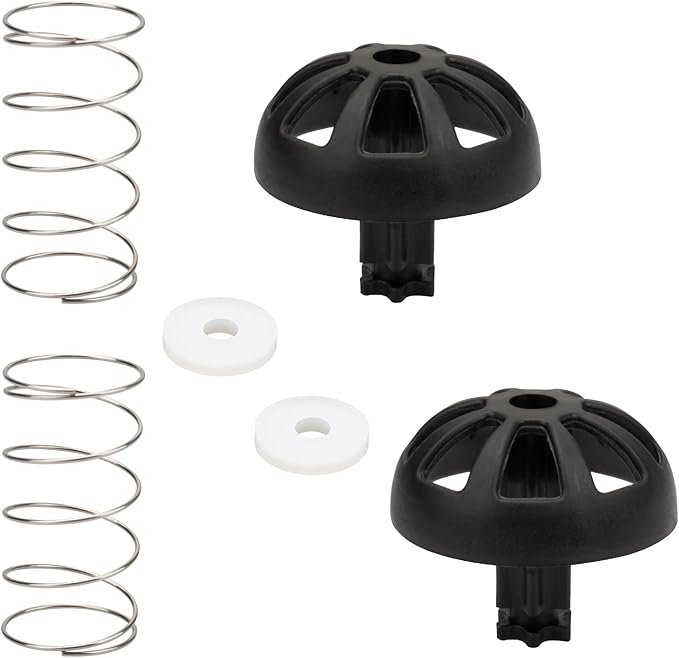 Showingo Coffee Replacement Brew Basket Spring Loaded Stopper Kits Compatible with Mr. Coffee 112435-000-000 185774-000-000 Hamilton 990117900 990237500 Coffee Machine Accessory（2 packs)