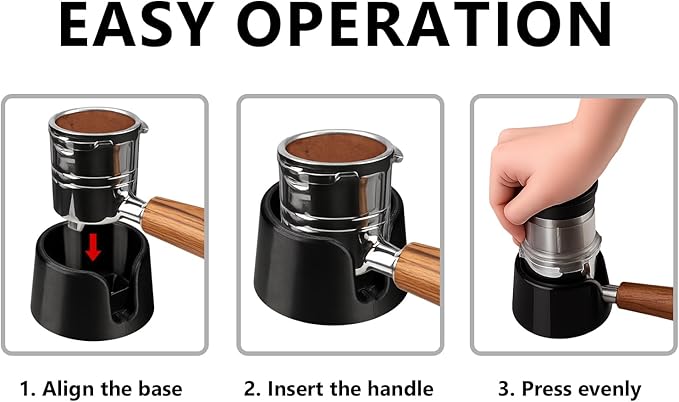 Portafilter Holder Compatible With Ninja Espresso Machine, Espresso Tamping Station for Ninja Luxe Cafe ES601 ES701
