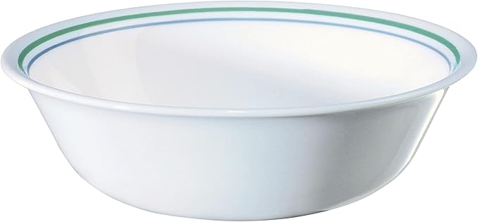 Corelle Dinnerware Set (Set of 4 Bowls, Country Cottage) Set for 4 | Includes 4 x Cereal/Soup Bowls