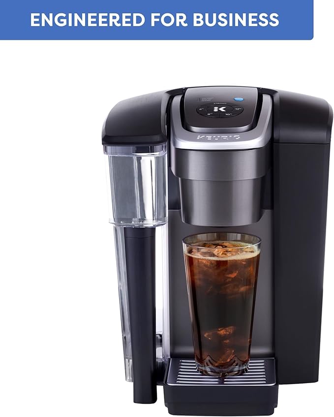 Keurig K-1550 Small Business Single Serve Coffee Maker, 96 oz Water Reservoir, Black