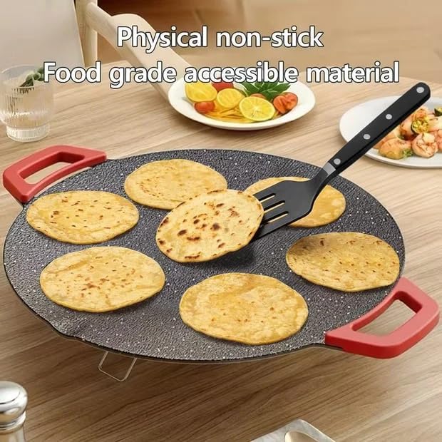 Smokeless Indoor Electric Grill & Nonstick Griddle – Compact, Fast-Heating Tabletop Grill for Steaks, Burgers, Pancakes, BBQ, and Everyday Indoor Cooking (Flat-15.7")