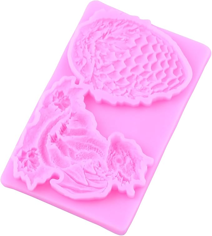 Dragon Fondant Mold Dragon Egg Silicone Molds For Cake Decoration Cupcake Topper Polymer Clay Chocolate Candy Gum Paste Set Of 4