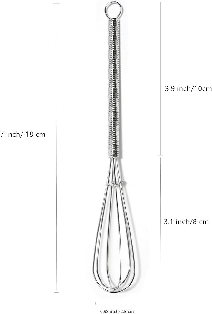 Mini Whisks 7 inch 4Pcs