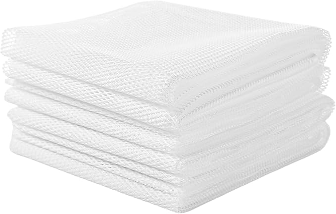 4 Pcs Rice Net, 43.3"×39.4" Sushi Rice Cooking Net, Non-Stick Fine Mesh Rice Cooker Napkins, Tetoron Rice Nets, Cooking Steam Cloths for Homes, Restaurants, Camping