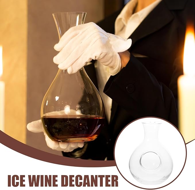 CALLARON Deer Head Wine Stopper & Glass Decanter Bottle Wine Whiskey Liquor Dispenser Set