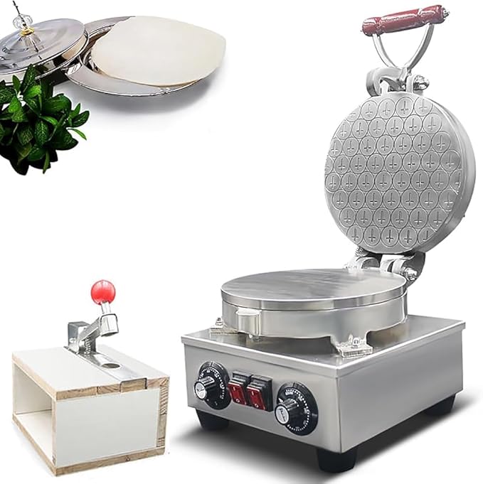 Stainless Steel Communion Bread Maker & Cutter Durable 30kg Unleavened Bread Maker in Elegant Silver Finish