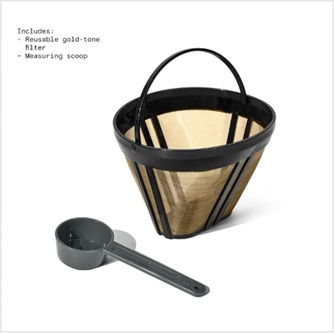 Beautiful 12-Cup Programmable Drip Coffee Maker by Drew Barrymore (White)