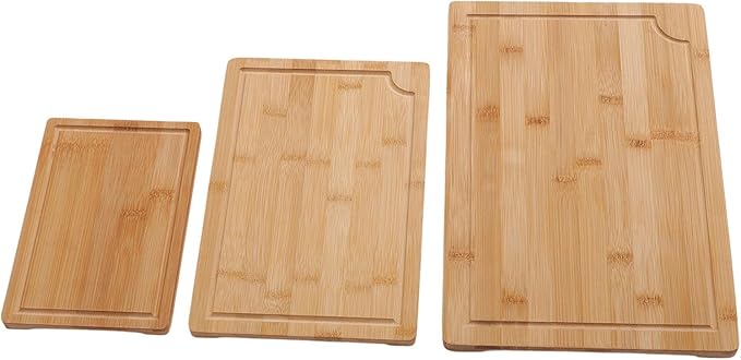 SUNGOOYUE Wooden Cutting Board Chopping Board, Large Wooden Cutting Boards For Meat Vegetable Cheese, Heavy Duty Kitchen Serving Tray Nan