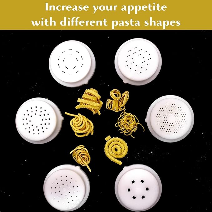 Fusilli Pasta Noodles Shape Disc, Italian Pasta Disc Fit for Philips Automatic Noodle Maker, Disc Compatible with Philips Attachment, Kitchen Appliance (Fusilli Star M 9.5-0.9mm)