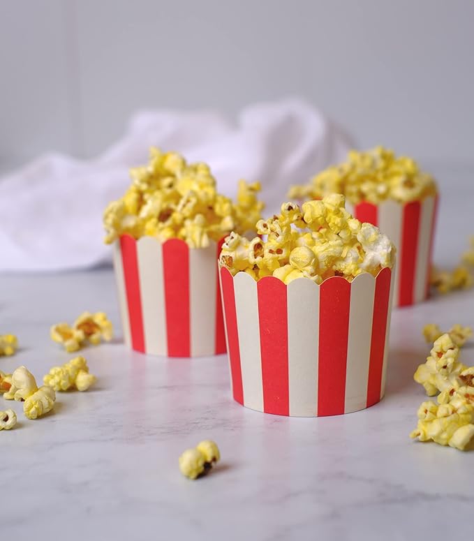 Amish Country Popcorn | All-In-One Kernel Packs | Pre-Measured for Popcorn Machines and Includes Hulless Popcorn, Oil & Salt (Medium White Kernels, Oil & Seasoning - 10.75 oz - Pack of 24)