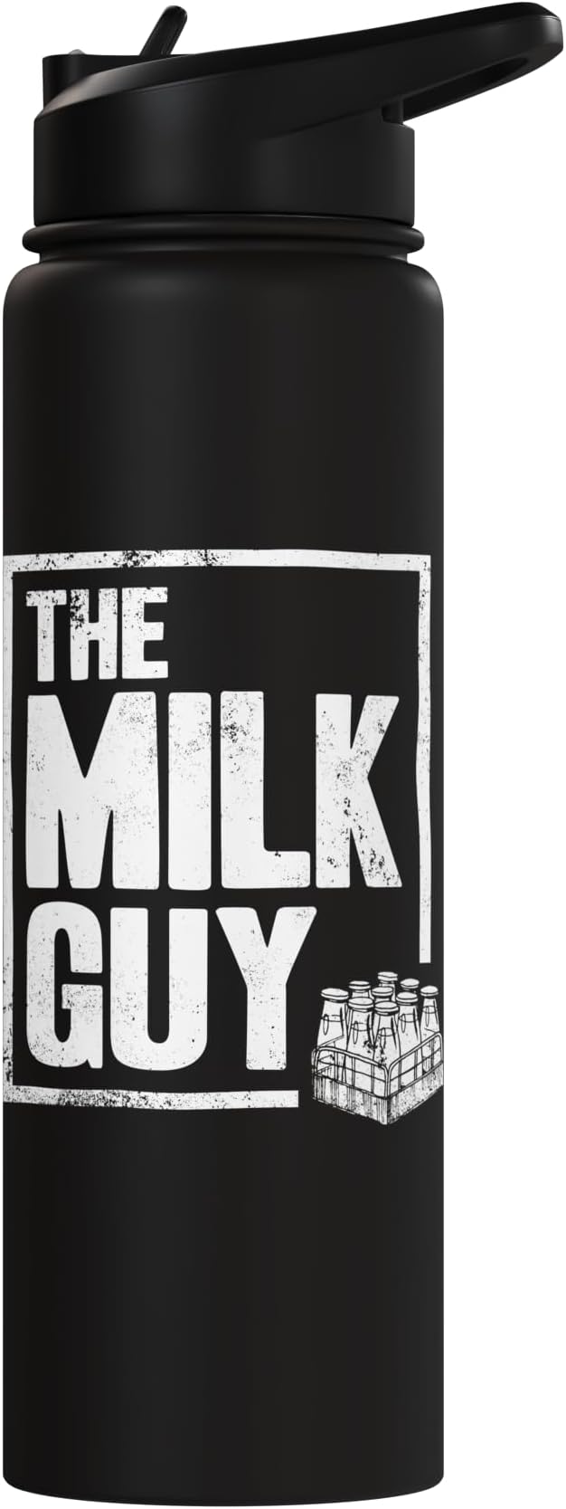 The Milk Guy Proud Milkman Dairy Farmer Life Stainless Steel Insulated Water Bottle
