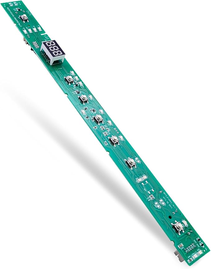 WD21X23461 WD21X31910 Dishwasher User Interface Control Board Compatible with GE, Dishwasher User Interface Assembly Replaces WD21X10499 WD21X10502 WD21X10503 AP7204355