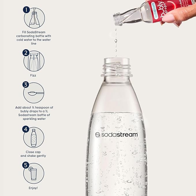SodaStream 60L Co2 Stock-Up Bundle with Bubly 3-Pack