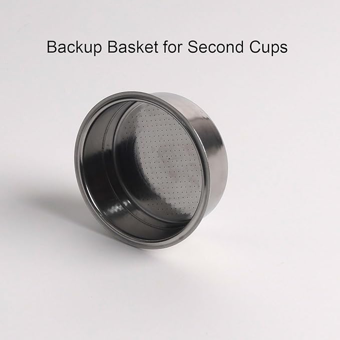 CAPFEI 51mm Pressurized Filter Basket Compatible with Gevi/CASABREWS/CAPRESSO - Dual Wall Filter Basket - 2 Cups Capacity