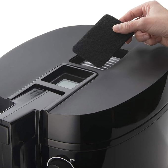 Presto 05442 CoolDaddy Cool-touch Deep Fryer - Black