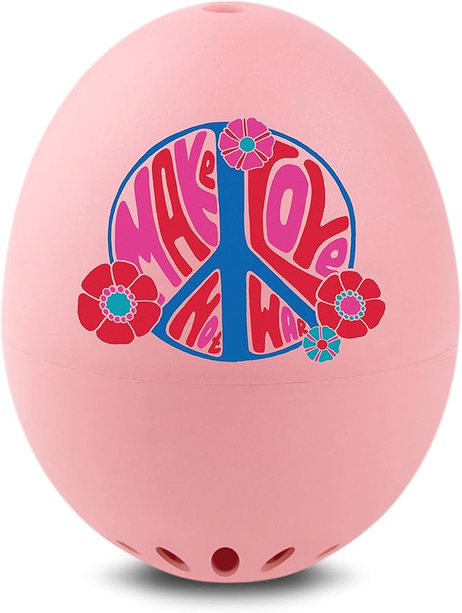 BrainStream 60s BeepEgg - Vintage-Inspired Musical Egg Timer, Temperature-Based Cooking for Soft, Medium, Hard-Boiled Eggs - Nostalgic Kitchen Essential with Retro Charm, Made in Germany