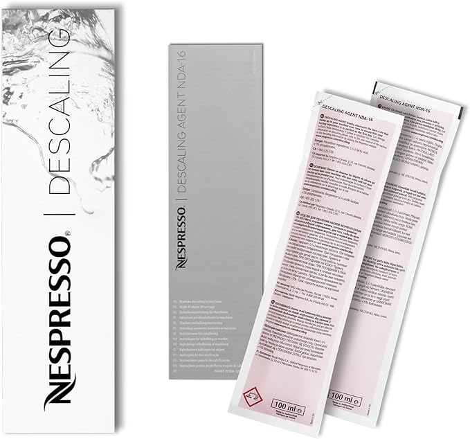 Nespresso Vertuo Pop+ Coffee and Espresso Maker by Breville, Coconut White Descaling Kit