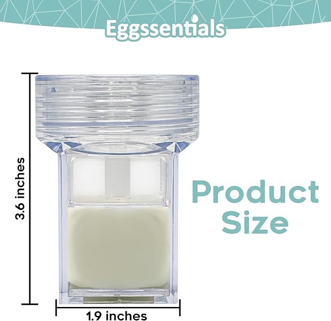 Eggssentials Square Egg Press - Egg Shaper - Cuber for Hard Boiled Eggs - 15 Minutes to Perfect Cubes