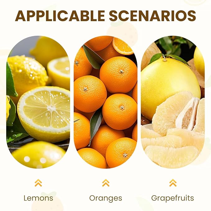 Heavy Duty Manual Fruit Juicer Press, Upgraded Fruit Juice Squeezer Handheld Aluminum Alloy, Non-Slip Ergonomic Grip, Easy to Use & Clean, Efficient Extraction of Citrus, and Other Fruits (2)