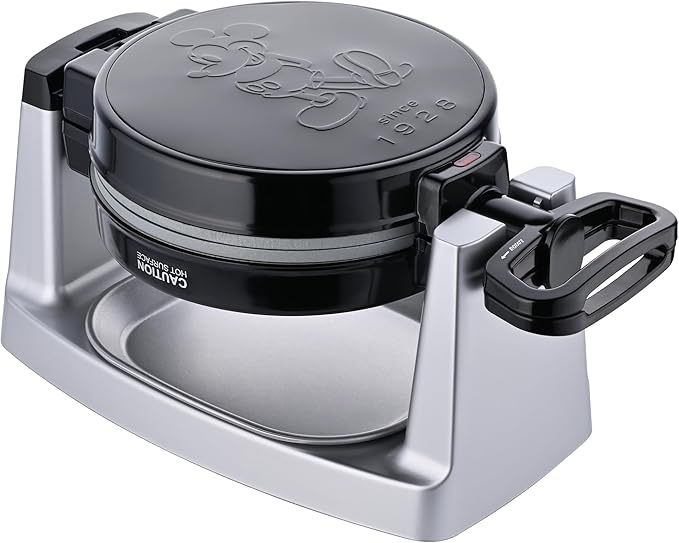 Mickey Mouse Waffle and Donut Maker with 3 Sets of Removable Nonstick Ceramic Plates
