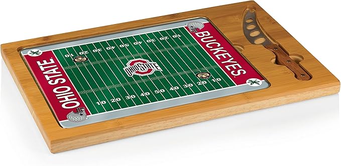 Picnic Time 3 Piece Ohio State Icon Cheese Set