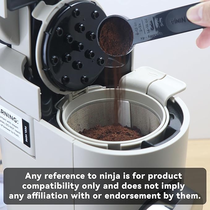 Coffee Filter Compatible with Ninja Coffee Maker, Reusable Basket Filters for Ninja PB051/PB041ST