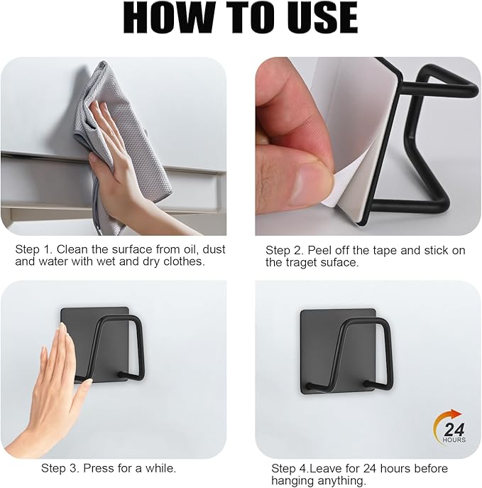 Adhesive Sponge Holder for Kitchen Sink, SUS304 Stainless Steel Scrubber Hanger Sink Caddy Accessories Storage Drain Rack Stand for Scratch Scrub Dishcloth Dishrag Steel Wool Strainer Stopper