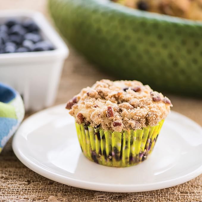 Nordic Ware Naturals Compact Muffin Pan - Natural Uncoated Aluminum, Toaster Oven and Broiler Safe