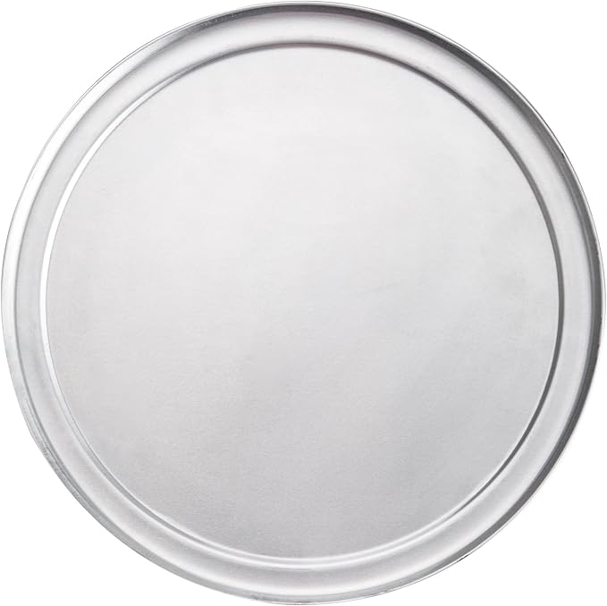 American Metalcraft TP15 TP Series 18-Gauge Aluminum Standard Weight Wide Rim Pizza Pan, 15-Inch,Silver