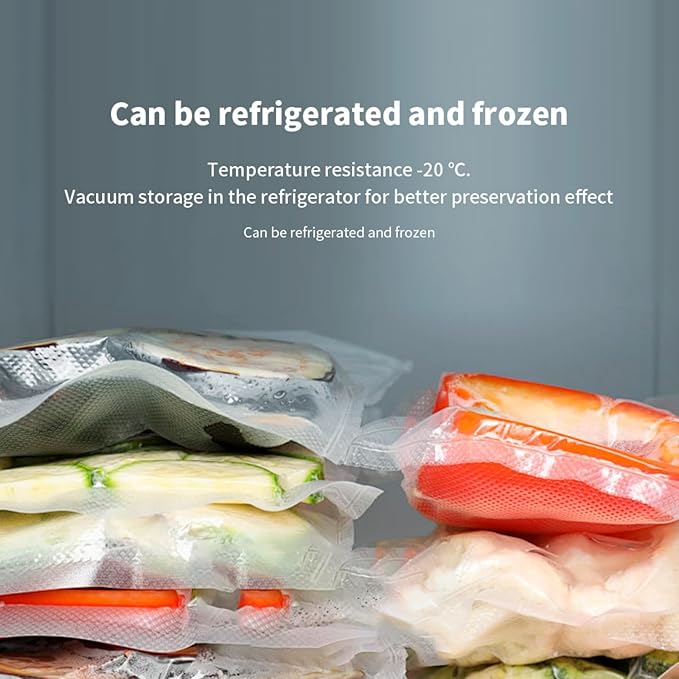 Vacuum Sealer for Food, Handheld Vacuum Sealer Easy Mode (Vacuum Sealers+ 50 Reusable Vacuum Seal Bags)